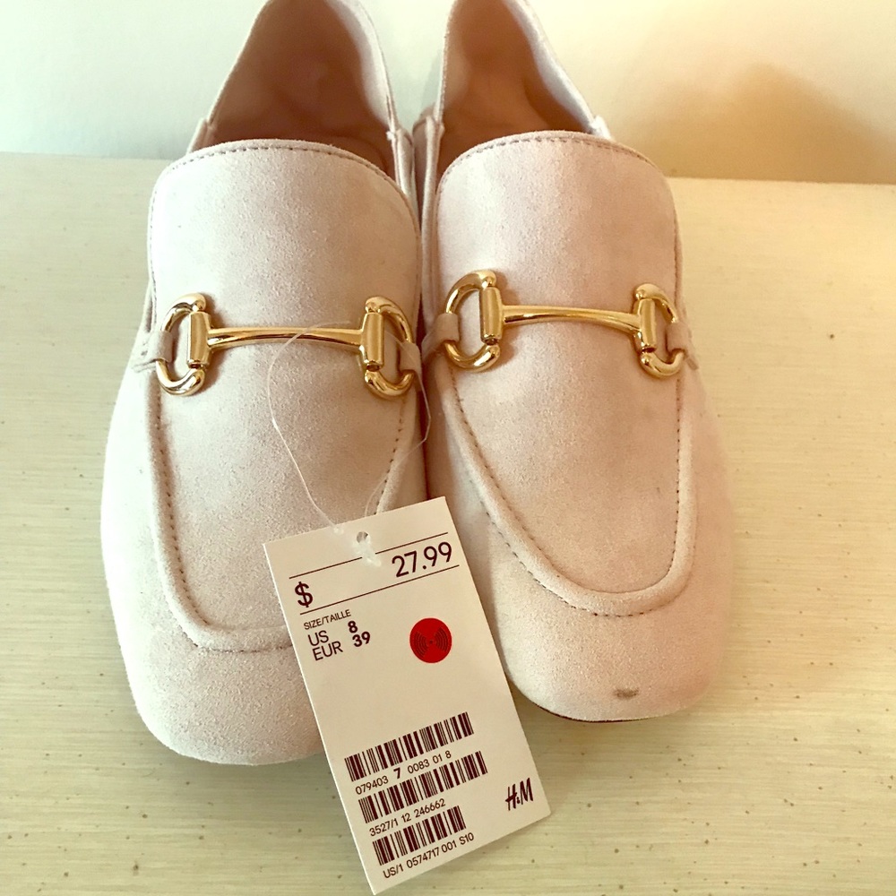 💕💜NWT STYLISH PINK OXFORD FLATS💜💕